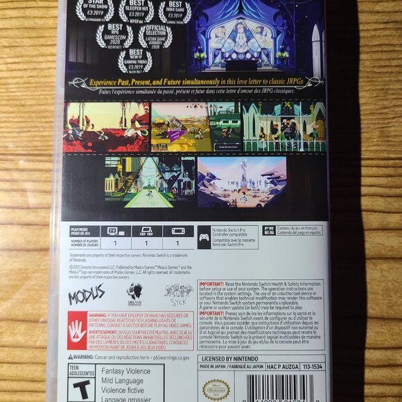 CrisTales Nintendo Switch Game w/ free poster - Picture 6 of 6